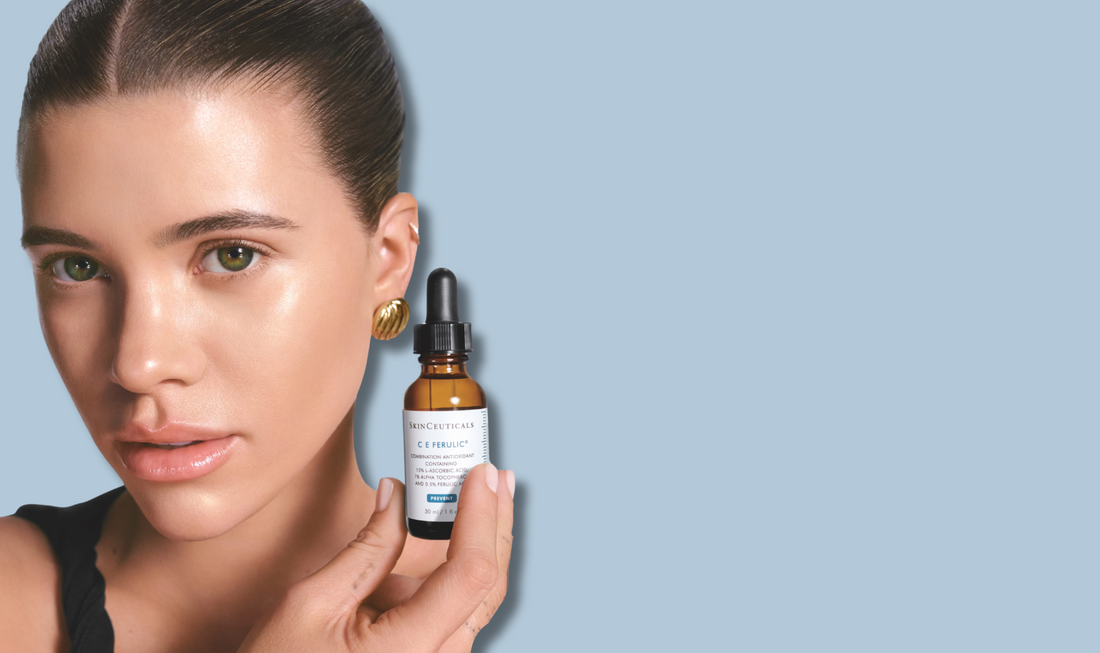 SkinCeuticals CE Ferulic endorsed by an influential celebrity.