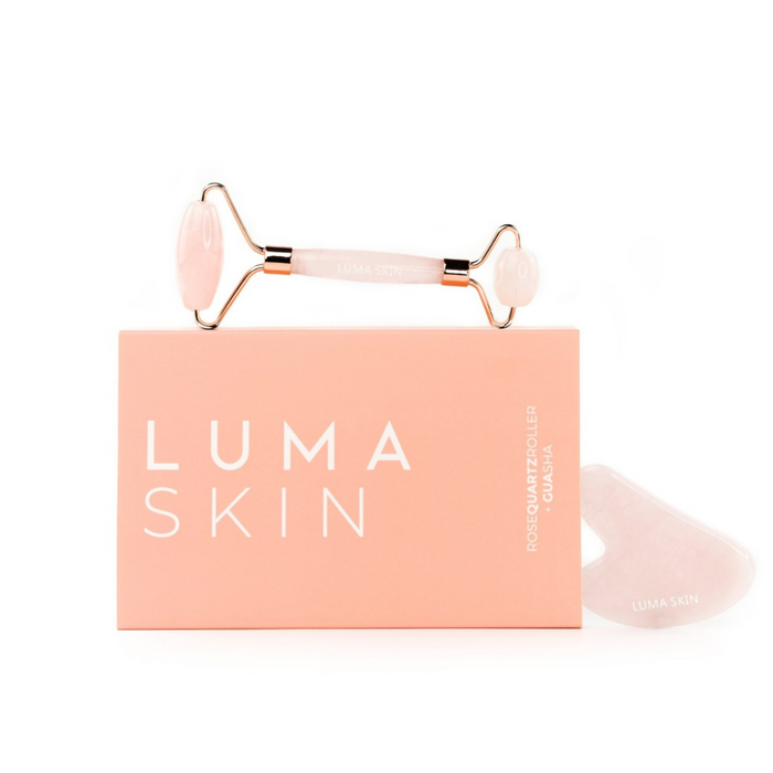 Rose Quartz Facial Massage Set