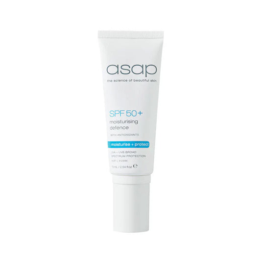 SPF50+ moisturising defence